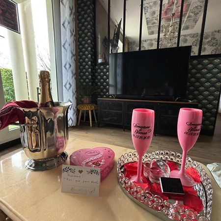 Romantisme Et Glamour Avec Spa ,Jardin Proche Zenith Dijon Eksteriør bilde
